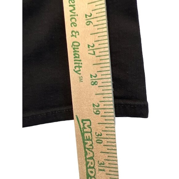 J.Crew Reid Black Denim Jeans Women's Size 30 Mid Rise Straight Leg - Picture 8 of 12